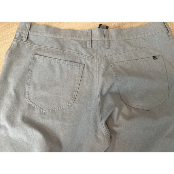 Travis Mathew Open-to-Close Gray Golf Mens 38 Light Weight Stretch Pants - Picture 7 of 7